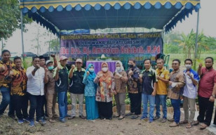 Ngantor Di Desa Wilayah Kecamatan Menganti, Wabup Gresik Sambangi Pelaku UMKM, Buka Diskusi Langsung, Serta Launching SID