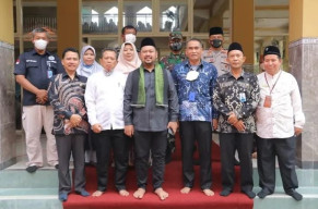 Dispendik Gresik Menginisiasi Penandatanganan MoU, Antara SMK Negeri 1 Cerme dengan BNN Kabupaten Gresik