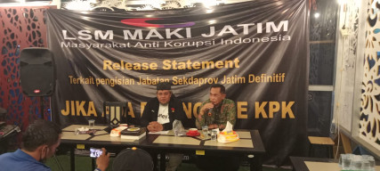 Tolak Calon Sekdaprov Jatim Terlibat KKN, Minggu Depan MAKI Jatim Gelar Demo Besar-besaran