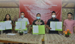 Ketika Eksekutif, Legislatif Dan Pengusaha Duduk Bersama dalam dialog industri Forkot