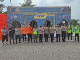 Pastikan Kelancaran arus Balik, Kapolres Gresik Cek Langsung Jalur Wilayah Selatan
