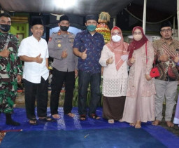 Wabup Aminatun habibah, Hadiri Sedekah Bumi Desa Pacuh