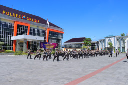 Begini Cara Polres Gresik Tingkatkan Kompetensi Bhabinkamtibmas