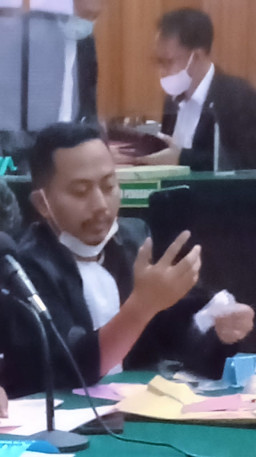 DIKIRIMI SABU DARI NAPI LAPAS PORONG SEBANYAK 6 POKET, WAHYU RIZQI DITUNTUT 6 TAHUN BUI, DENDA Rp. 1,5 MILIAR