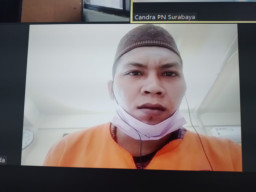 TERIMA PAKET EKSPEDISI KAPAL LAUT DARI MALAYSIA, BERISI 3 KILOGRAM SABU, BUNADI BIN MATHOR DITUNTUT 15 TAHUN BUI DENDA Rp. 4 MILIAR