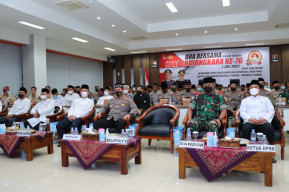 Polres Gresik Gelar Doa Lintas Agama "untuk Indonesia yang Lebih Baik"