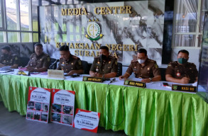 CAPAIAN KINERJA KEJARI SURABAYA, PEMULIHKAN KEUANGAN DAERAH Rp. 10 M DAN PENYELAMATAN ASET Rp. 1,8 T