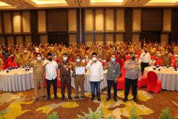 Kapolres Gresik Mendukung Sinergitas Pemerintah, AKD dan Wartawan di Gresik