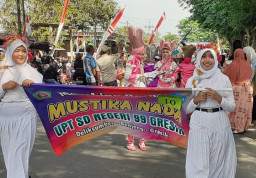 Pawai Marching Band Pelajar, Pukau Masyarakat Benjeng