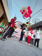 Lurah Kupang Krajan Gelar Jalan Sehat, Diikuti Oleh 600 Warga