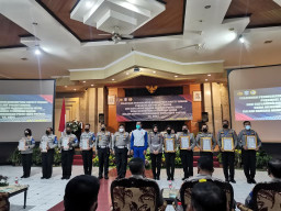 Satlantas Polres Gresik Raih Penghargaan