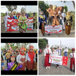 Bermacam-macam Pakaian Adat, Hiasi Karnaval Dusun Delik Kulon 