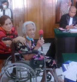 Gasak Rp. 345 Juta Uang Nenek TININGRUM, Koesoema Dewi Hanya Dituntut 6 Bulan Penjara 