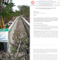 Terkait Dugaan Penyimpangan Drainase Balongmojo, Kades Berikan Klarifikasi dan Hak Jawabnya