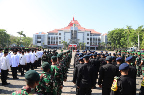 Apel Gelar Pasukan PAM VVIP, Kesiapan Kunjungan Kerja Wapres RI