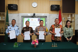 Kapolres Gresik, Dukung Penerapan Aplikasi E-BERPADU
