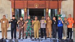 Forkopimda Gresik, Gelar Apel Kesiapsiagaan Becana Alam