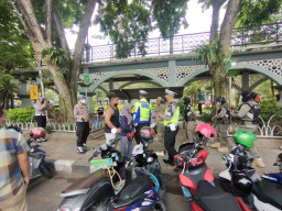 Polres Gresik, Gelar Patroli Jaga Harkamtibmas demi Ciptakan rasa Aman