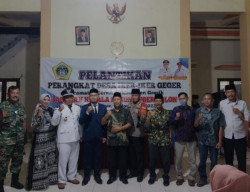 Desa Iker-iker Geger, Gelar Pelantikan Perangkat Desa