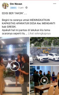 Vidio Dangdutan Di Duga Aparatur Desa Di Gresik, Beredar Di Facebook
