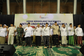 Ulama Gresik Gelar Doa dan Sholawat untuk KTT G-20