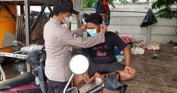 Patroli Pamor Keris Polsek Cerme, Menyasar Warung Kopi
