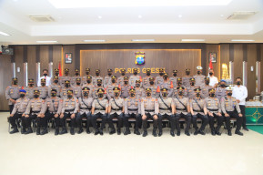 Kapolres Gresik Pimpin Sertijab 3 Pejabat Utama