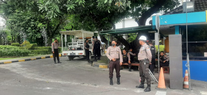 Patroli Harkamtibmas Sat Samapta Polres Gresik, Kunjungi Objek Vital
