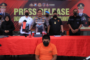 Polres Gresik, Ungkap Kasus Curanmor yang Beraksi di Empat TKP
