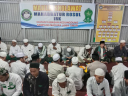 Ikatan Rabasan Kedundung Gelar Majelis Sholawat, di PT. Jaya Mix