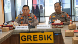 Kapolres Gresik, Beri Himbauan Hadapi Cuaca Ekstrim
