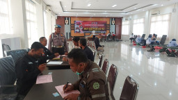 Peduli Sesama, HUT Satpam ke-42 di Gresik Gelar Baksos Donor Darah