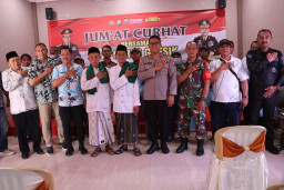 Jumat Curhat, Polres Gresik Disambati Ulah Oknum LSM dan Tawuran