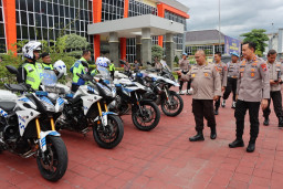 Tim Aslog Mabes Polri Supervisi di Polres Gresik