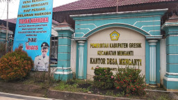 Di HPN 2023 Di Singgung Sampah, Oknum Kades Menganti Terkesan Menghindar Dari Wartawan, Ada Apa?