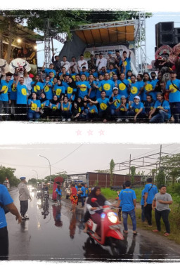 POM Gresik Bagikan Takjil dan Berikan Santunan Anak Yatim