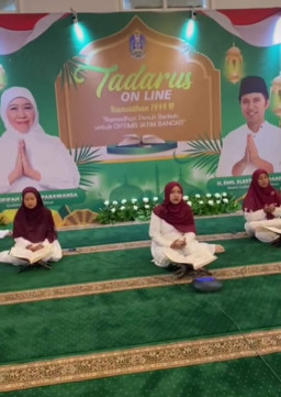Semarak Ramadhan 1444 H, Pemprov Jatim Gelar Tadarus Online dan Festival Banjari di Masjid Raya Islamic Center