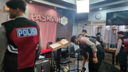 Polres Gresik Jamin Keamanan Ibadah Paskah Di Kabupaten Gresik
