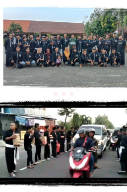 PSHT Rayon Ngembung Ranting Benjeng, Bagi-bagi Takjil Jelang Buka Puasa