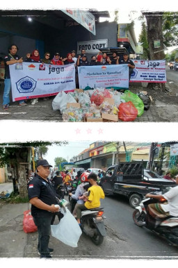 Tebar Kebaikan, DPC Korak Gresik Bagi Ratusan Takjil