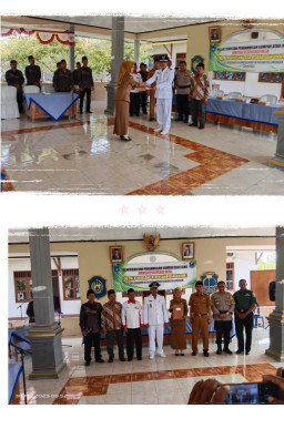 Tingkatkan pelayanan desa, Sugiono Lantik Perangkat Baru, Ini Pesan Yang Di Sampaikan
