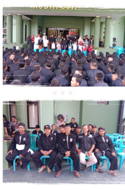 Adakan Latihan Bersama, PSHT Cabang Gresik Gandeng Kodim 0817, Terkait Wawasan Kebangsaan dan Bela Negara