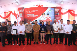 Kapolres Gresik Hadiri HUT PMI ke 78