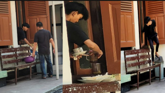 Keterlaluan ! Pelayan Kantin PN Surabaya Tak Punya Sopan Santun, Ruang Sidang Dibuat Pencolotan Ambil Piring dan Gelas Kotor 