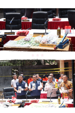 Bareskrim Bongkar Peredaran Gelap Narkoba Modus Keripik Pisang