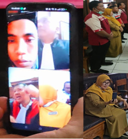 Nyolong Limbah Medis dari LAB. RS. Soewandie, Dapat Upah Rp200 Ribu, Terdakwa Zainal Abidin Diadili