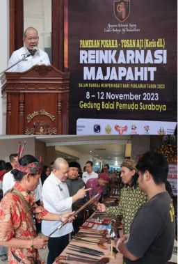 Buka Pameran Tosan Aji, Ketua DPD RI: Keris adalah Jati Diri Bangsa