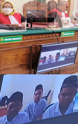 TERBUKTI BERSALAH, JUAL ROKOK ILEGAL TANPA PITA CUKAI 577 BAL, KETIGA TERDAKWA NURUL HIDAYAT , M.ZAINI DAN JEMMY DIHUKUM 12 BULAN BUI, DENDA Rp863 JUTA