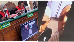 EDARKAN NARKOTIKA SABU 23,4 GRAM DAN 21 BUTIR PIL EKSTACY MILIK DPO Fz, TERDAKWA M. ARIF DAN GILANG HERO JALANI SIDANG