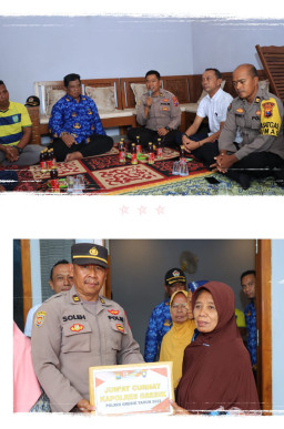 Jumat Curhat, Polres Gresik Sambangi Warga Door Do Roor di Desa Ambeng-ambeng atangrejo